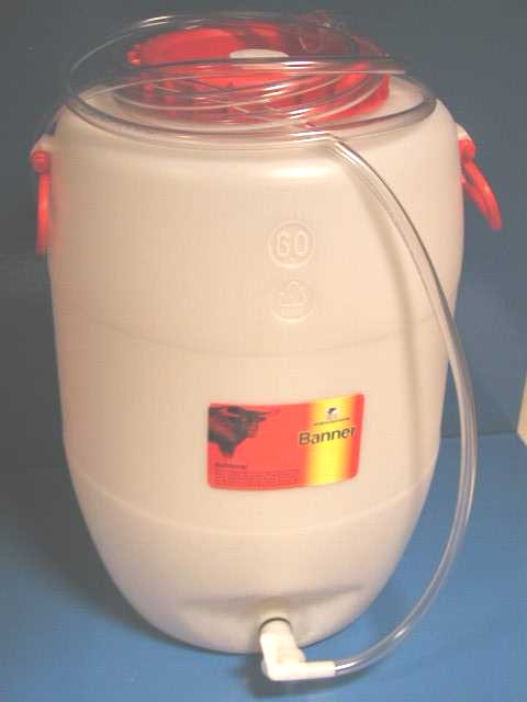 Zbiornik na Wodę Demineralizowaną 60 l, Komplet z Kranem Rurką i Szybkozłączką